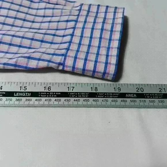 Ralph Lauren Classic Fit Long Sleeve Button down Perform shirt. Men's size  16.5 - Picture 5 of 6